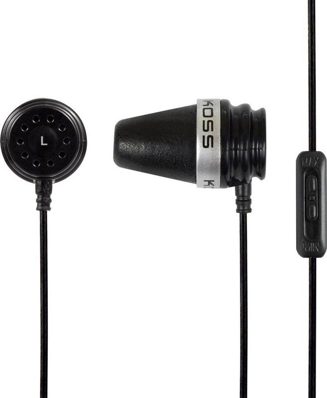 Koss - SparkPlug VC - Koptelefoon - Zwart - Bedraad - ANC