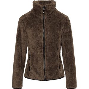 Nordberg Evy Fleece Vest - Dames - Bruin - Maat XL