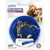 Pawise Tie-out Cable - Hondenriem - Aanleglijn voor Hond - Extra Sterk