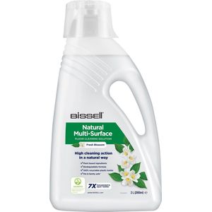 BISSELL Natural MultiSurface Schoonmaak Middel - Reinigingsmiddel voor CrossWave / SpinWave Tapijt Reinigers - 2 Liter Vloerreiniger - 30961