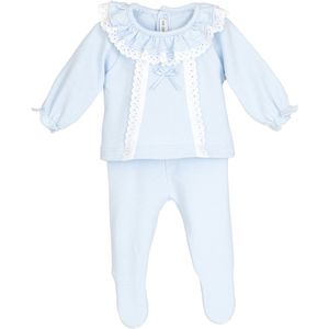 Calamaro - baby setje - blauw - newborn - prematuur - maat 48/50 (0M)