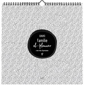 Zoedt - planner 2025 familieplanner XL - 6 tot 8 personen