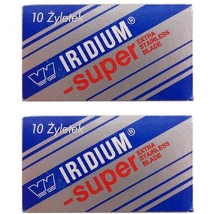 Iridium Super Scheermesjes 20 mesjes