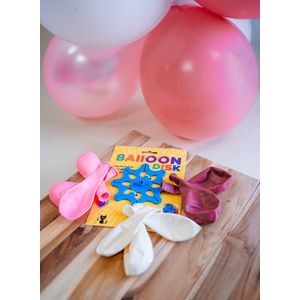 WOW DIY ballonnentros | roze - Feestdecoratie Katoen -