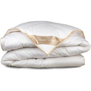 Duvet Doré Gold - Dons - 4-seizoenen dekbed - Eenpersoons - 140x220 cm - Wit