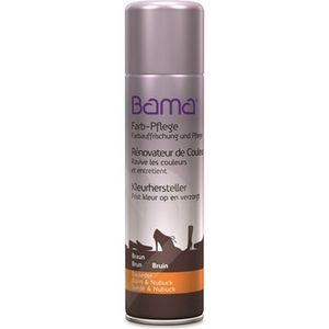 Bama Kleurhersteller Spray Bruin Suède en Nubuck