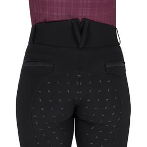 Qhp Rijbroek Zahra Full-grip Zwart - 44