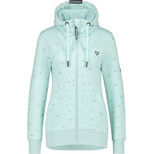 Alife & Kickin Damen Sweatjacke kurz YasminAK B 32010-2302 Ice Mint Melange-XL