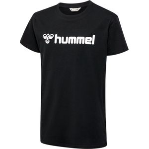 Hummel logo shirt junior zwart 2055832001, maat 176