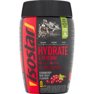 Isostar | Hydrate & Perform | Cranberry | 10 x 500ml | Isotone Sportdrank