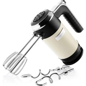 Westinghouse Retro Handmixer - Wit - 350W - Incl. Gardes En Deeghaken