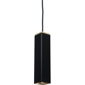 Andy - Hanglamp - Zwart - E27 - Woonkamer - slaapkamer - kinderkamer - Industriële hanglampen - Staal - verstelbaar