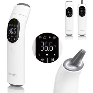 Lionelo FeverScan - Thermometer voor Baby's en Kinderen - Contactloze Infraroodthermometer - Snelle meettijd 1 seconde