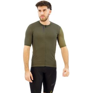 Mavic Essential Korte Mouw Wielertrui Groen XL Man