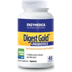 Digest Gold + Probiotics van Enzymedica - 45 capsules