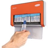Pleisterdispenser EasyAid met 90x Detecteerbare pleisters. 60x Watervast & 30x Elastische detecteerbare pleisters