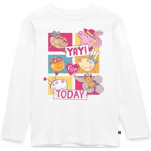 Peppa Pig, Pedro, Mandy, Rebecca, Suzy & Emily Premium T-Shirt Kinderen Met Lange Mouwen