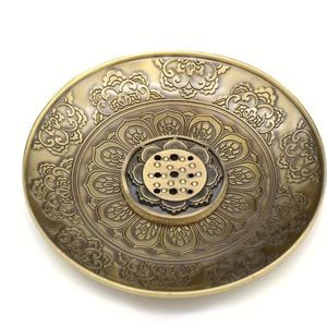 Wierookbrander lotus goudkleurig