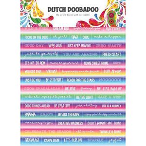 Dutch Doobadoo Dutch Sticker Art A5 tekst mandala 491.200.015