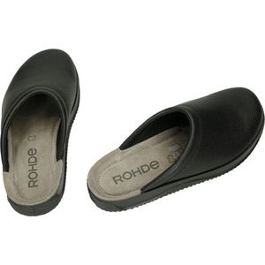 Rohde -Heren - zwart - pantoffels & slippers - maat 43