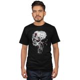 The Punisher Bloody Skull T-shirt zwart XL