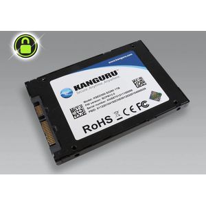 Kanguru – Defender SED300 – 500 GB – FIPS 140-2 – SATA - 2.5"" - Self-Encrypting SSD – Opal Compliant - Zwart