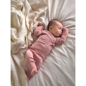 Wollen boxpakje / kruippakje – Merinowol - Misty Rose 44