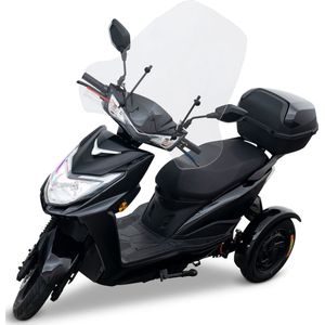 Retelli Conforto - scootmobiel - zwart - actieradius 75 kilometer - 72v/35ah - inclusief rijklaar maken & bezorging - rijden zonder helmplicht en rijbewijsplicht