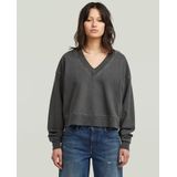 G-STAR Washed Loose v sw wmn, grijs (Granite Gd D27806-e159-b810), XXS