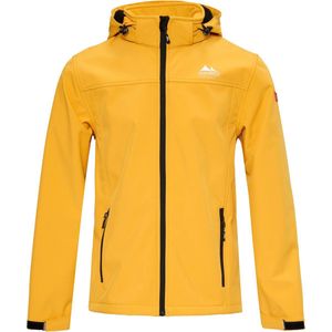 Nordberg Eldgrim - Softshell Outdoor Zomerjas Heren - Geel - Maat 3XL