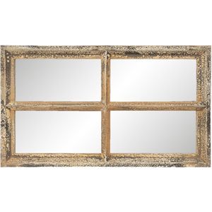 Wandspiegel  36*3*62 cm - Bruin Hout Glas