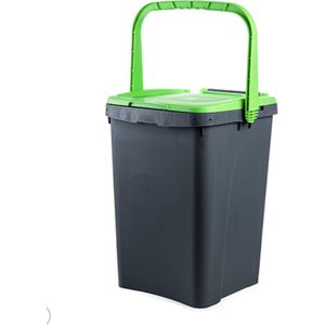 Ecoplus 50 liter afvalemmer groen - afvalscheidingsbak - sorteerbak - afvalbak