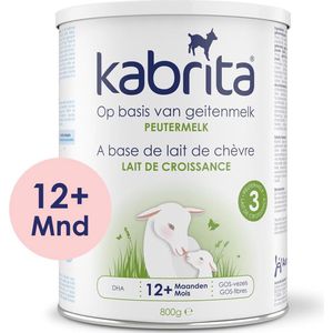 Kabrita 3 Peutermelk - Geitenmelk Flesvoeding vanaf 12 maanden - 800g