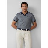 s.Oliver - Poloshirt - Dark blue - Korte Mouwen - Met Borstzak