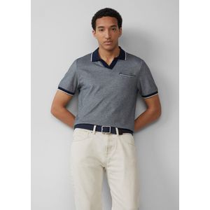 s.Oliver - Poloshirt - Dark blue - Korte Mouwen - Met Borstzak