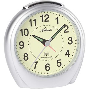 Crescendo Radiografische Wekker met Licht en Fluorescerende Wijzerplaat - Analoog