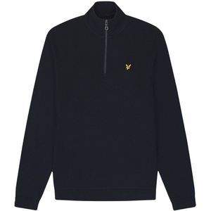 Lyle & Scott - Loopback Quarter Zip - Trui - Dark Navy