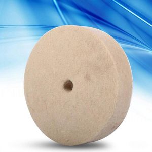 Green Glow - 100x25mm Beige Vilt Doorn Set voor Polijsten en Slijpen