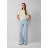 s.Oliver - SURI - Jeans - Hoge Taille - Wijde Pijpen - Normale Pasvorm