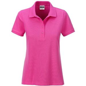 James and Nicholson Vrouwen/dames Basic Polo (Roze)