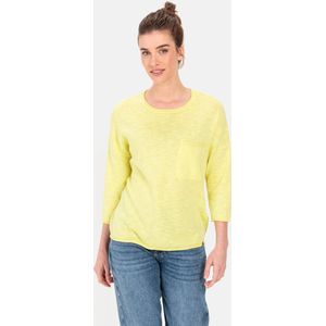 camel active Lichtgewicht gebreide trui in oversized fit - Maat womenswear-S - Limoncello