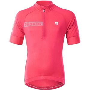Radvik Alpha Jr Korte Mouw Wielertrui Roze 158 cm Meisjes
