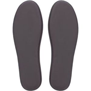 Deluxe foam memory inlegzolen - Grijs - Leer - Maat 40 / 41