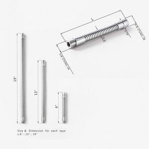 Microfoon Zwanenhals 13 inch - Multifunctionele DIY Metalen Slang