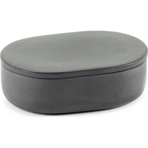 Cose by Bertrand Lejoly - Voorraadpot - Donkergrijs - Ovaal - Small