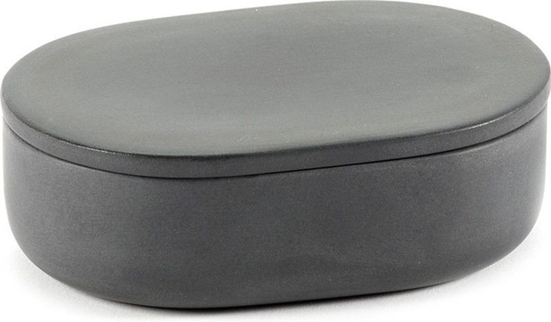 Cose by Bertrand Lejoly - Voorraadpot - Donkergrijs - Ovaal - Small