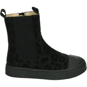 Laarzen | Meisjes | Black Panter | Leer | Shoesme | Maat 24