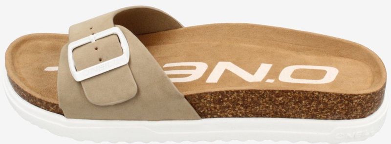 Bruine Sandalen - Synthetisch - Gespsluiting - Laag