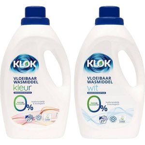 Ecologisch wasmiddel Klok kleur + wit huidvriendelijk en ecologisch - duurzaam