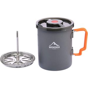 Goodivery ® Outdoor Camping Koffiezetter met Franse Pers en Thermosfunctie